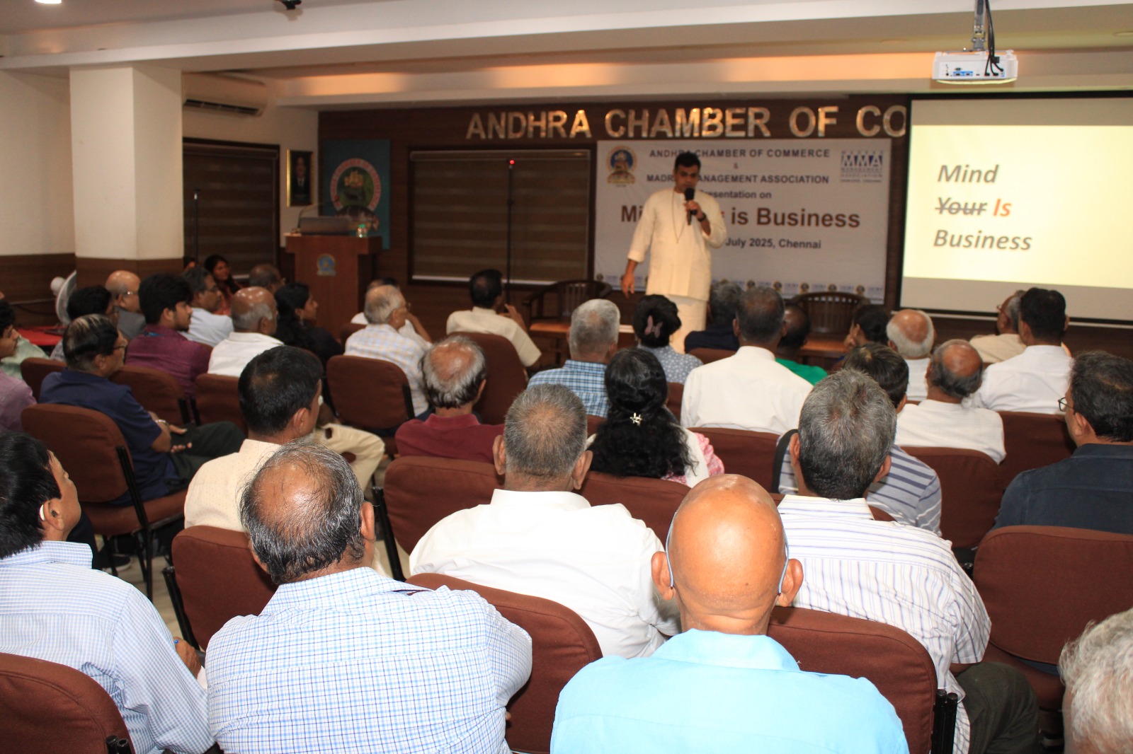 Talk at Andhra Chamber of Commerce